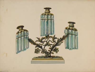 Candélabre, vers 1938 - Walter Hochstrasser