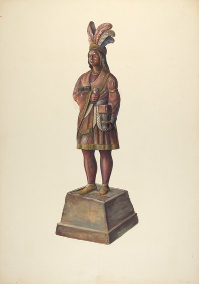 Indien de magasin de cigares, vers 1937 - Walter Hochstrasser