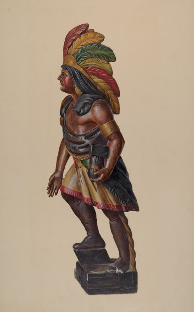 Indien de magasin de cigares, vers 1937 - Walter Hochstrasser