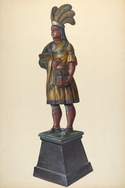 Indien de magasin de cigares, vers 1937 - Walter Hochstrasser