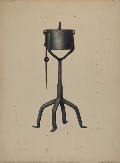 Lampe à huile - Walter Hochstrasser