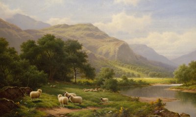 La Vallée de Lledr, Nord du Pays de Galles - Walter J. Watson