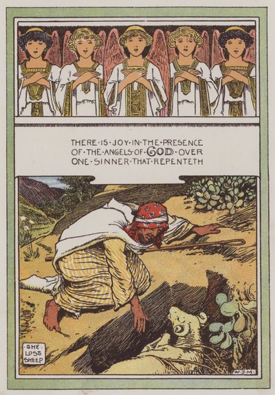 La Brebis Perdue - Walter Jenks Morgan