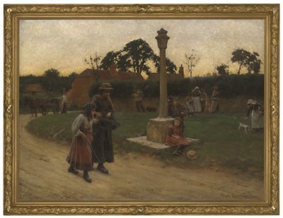 Musiciens errants - Walter Langley