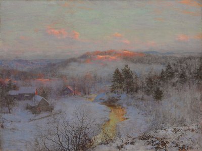 Hiver déclinant - Walter Launt Palmer