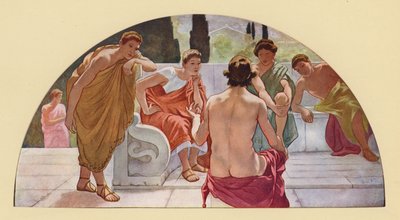 Jason enrôlant les Argonautes dans la quête de la Toison d