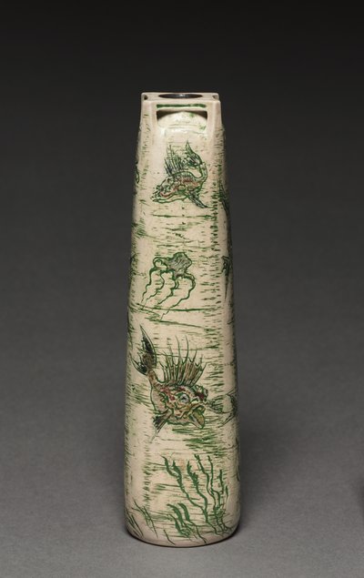 Vase : Poisson, 1908 - Walter Martin