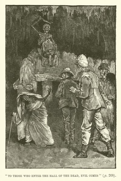 Illustration pour Les Mines du roi Salomon par H. Rider Haggard - Walter Paget