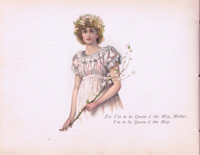 Je suis la reine de mai, mère (illustration de Tennyson Pictures) - Walter Paget