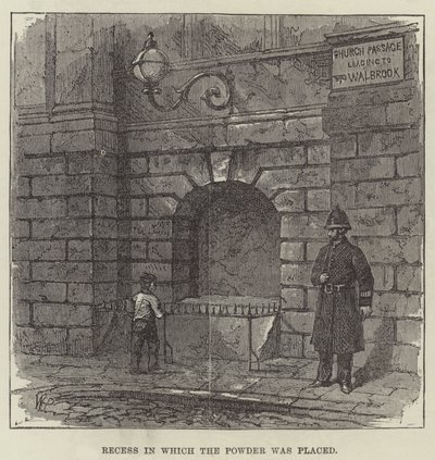 La tentative de faire sauter le Mansion House - Walter Paget