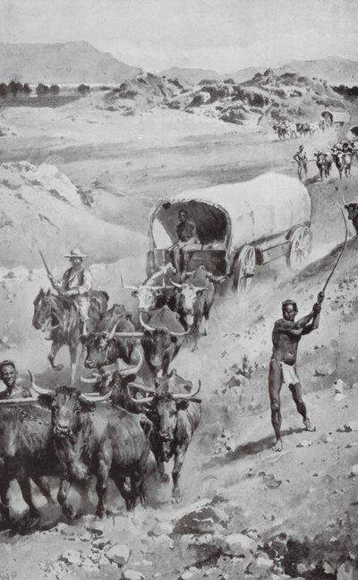 Le Grand Trek des Boers vers le Natal en 1835-36 - Walter Paget