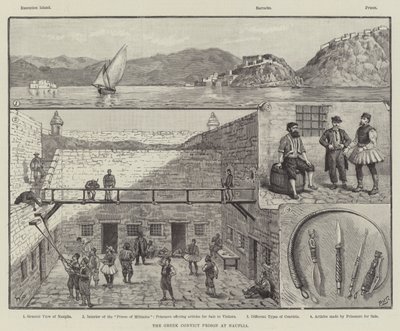 La prison de condamnés grecs à Nauplie - Walter Paget