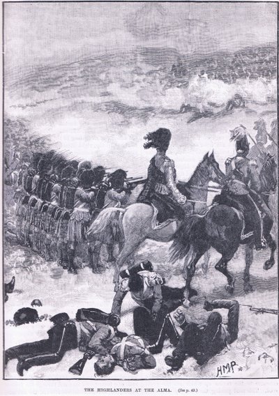 Les Highlanders à Alma 1854 apr. J.-C. - Walter Paget