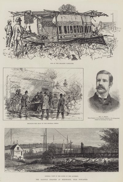 La catastrophe ferroviaire à Hexthorpe, près de Doncaster - Walter Paget