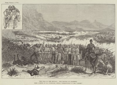 La Guerre au Soudan, la Bataille de Hasheen - Walter Paget