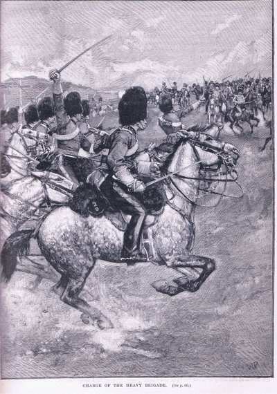 La charge de la brigade lourde - Walter Paget