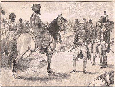 La reddition de Baillie à Hyder Ali, 1780 - Walter Paget