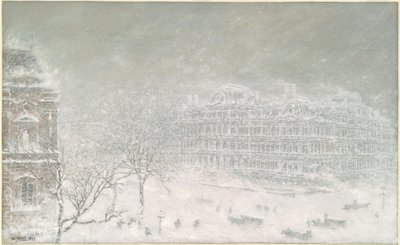 La grande tempête de neige de 1899 - Walter Paris