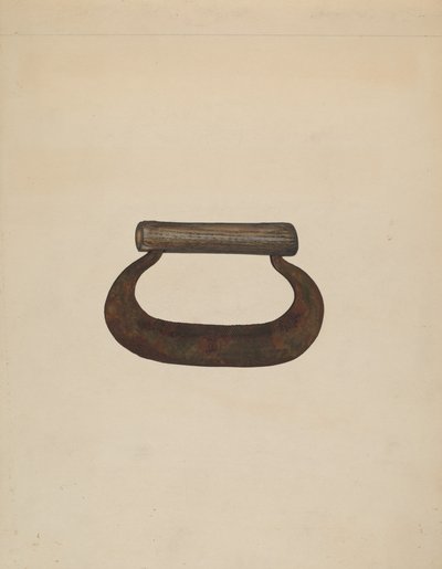 Couteau à hacher, vers 1937 - Walter Praefke