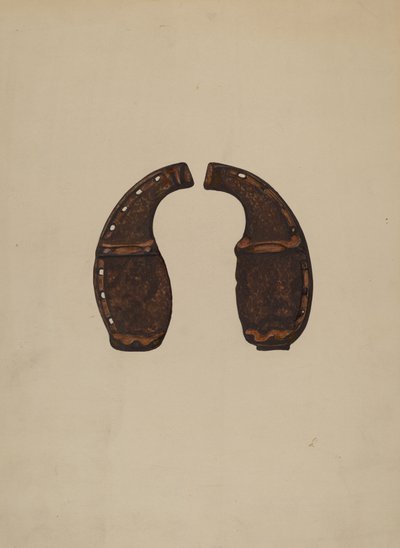 Fer à bœuf, vers 1936 - Walter Praefke