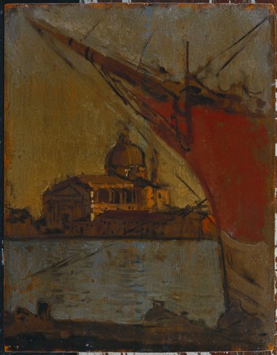Il Redentore, depuis les Zattere, Venise, vers 1895-96 - Walter Richard Sickert