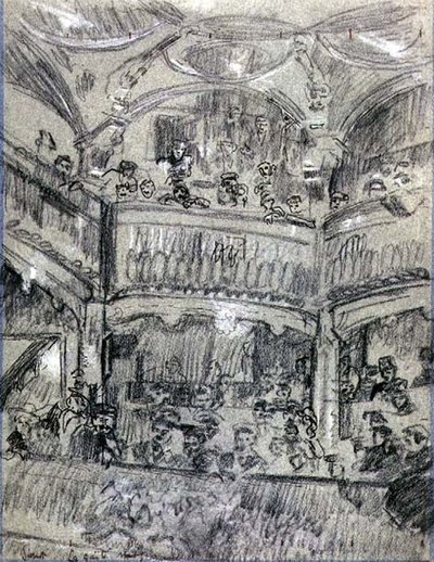 La Gaîté Montparnasse, vers 1907 - Walter Richard Sickert
