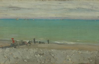 La Plage, Dieppe - Walter Richard Sickert