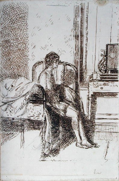 Dame du chœur - Walter Richard Sickert