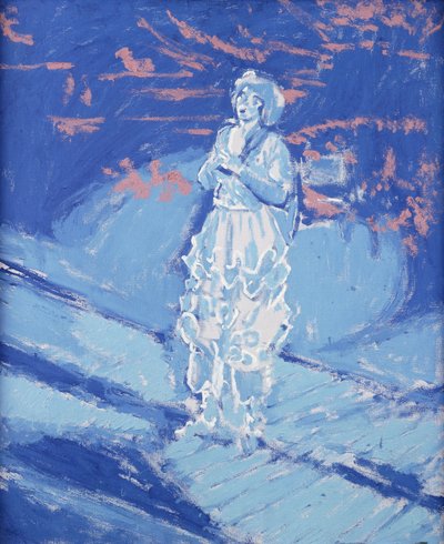 Mlle Hilda Glyder sur scène - Walter Richard Sickert