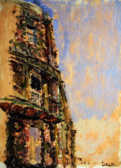 Maison de M. Sheepshank, Camden Crescent, Bath - Walter Richard Sickert