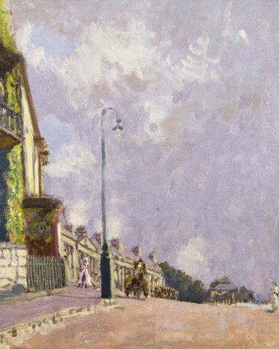 La maison de M. Sheepshank, Camden Crescent, Bath, vers 1916-1918 - Walter Richard Sickert