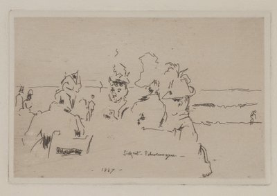 Scheveningen, Kaffeeklatsch (Commérages) - Walter Richard Sickert