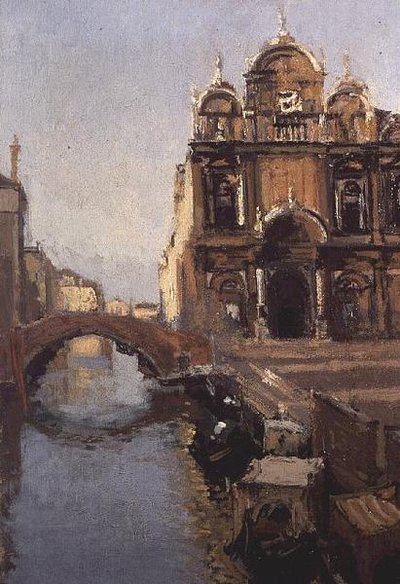 Scuola Grande di San Marco et Rio dei Mendicanti, Venise - Walter Richard Sickert