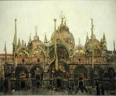 Saint-Marc, Venise, vers 1895-96 - Walter Richard Sickert