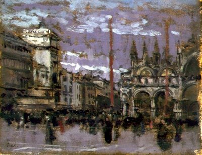 Saint-Marc, Venise, vers 1901-02 - Walter Richard Sickert