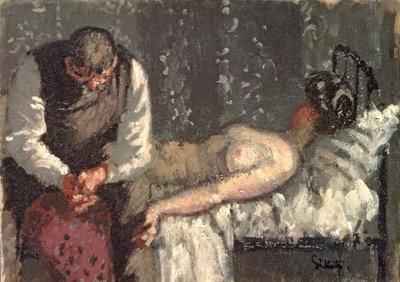 Le meurtre de Camden Town, ou Que ferons-nous pour le loyer?, c.1908-9 - Walter Richard Sickert