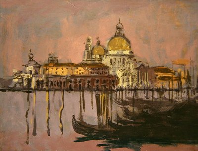 La Dogana et Santa Maria della Salute - Walter Richard Sickert