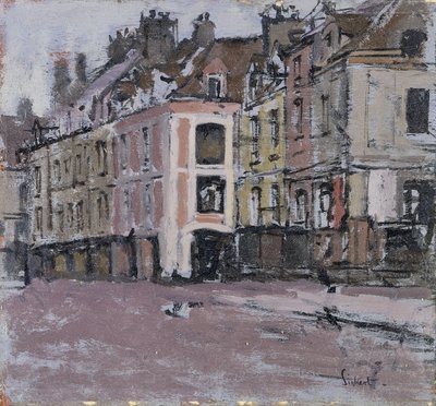 Les vieilles arcades, Dieppe, vers 1898-1900 - Walter Richard Sickert