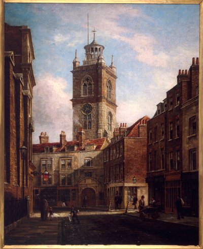 Fore Street et St Giles sans Cripplegate - Walter Riddle