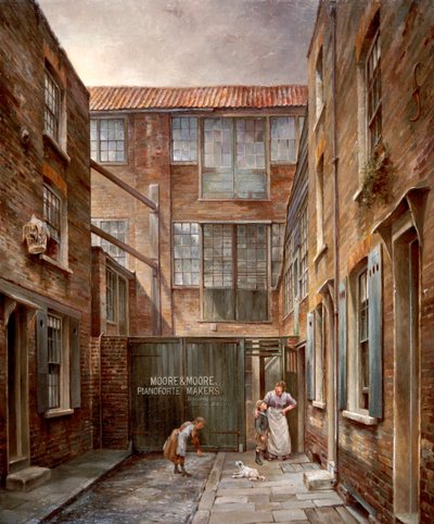 Place de Newnham, Bishopsgate, 1890-1891 - Walter Riddle