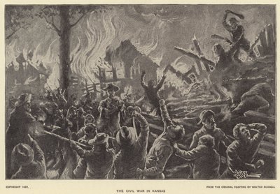 La guerre civile au Kansas - Walter Russell