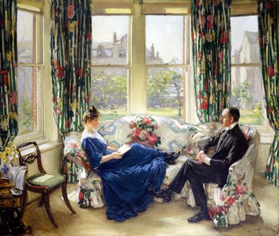 La salle du matin, vers 1907 - Walter Russell
