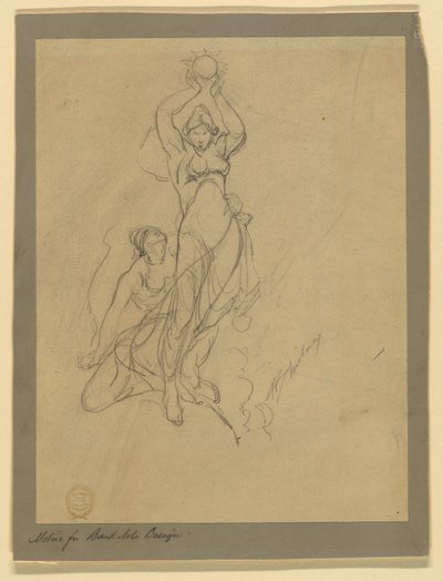 Motif pour conception de billet de banque - Walter Shirlaw