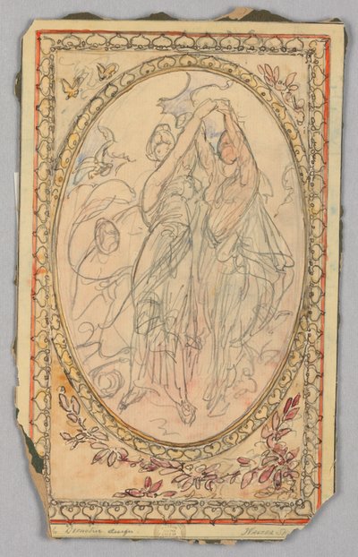 Motif pour design décoratif - Walter Shirlaw