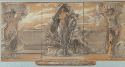 Conception de murale - Walter Shirlaw