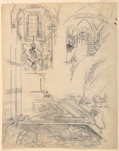 Notes du chœur du Duomo, Sienne, Italie - Walter Shirlaw