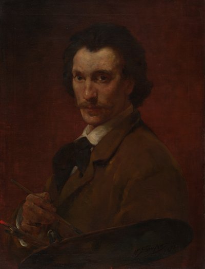 Autoportrait - Walter Shirlaw