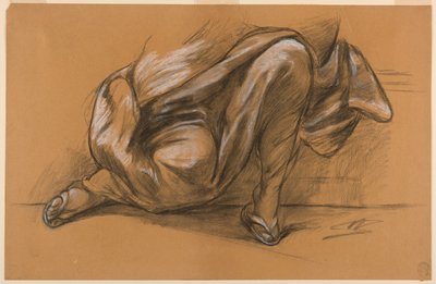 Étude de draperie - Walter Shirlaw