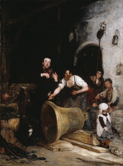 Accorder la cloche - Walter Shirlaw