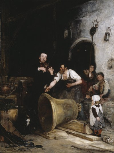 Accordage de la cloche, 1874 - Walter Shirlaw
